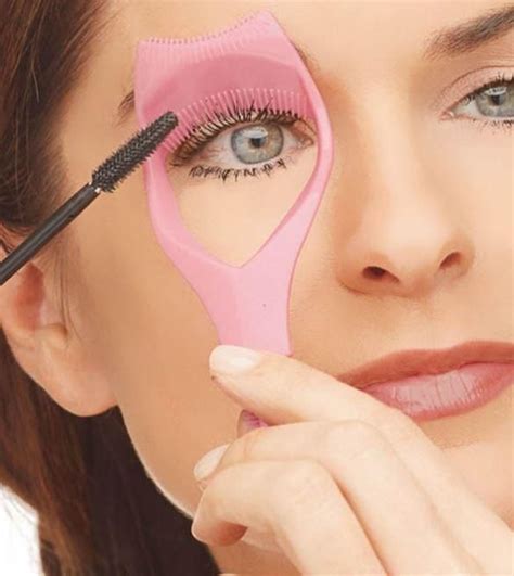 mascara application guard.